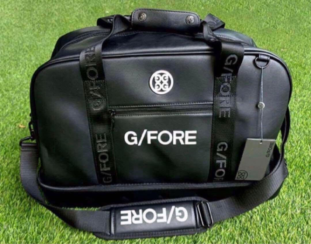 ジーフォア ゴルフ 男女兼用 ボストンバッグ黒 バッグ G/FOREジー